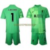 Original Trikotsatz Liverpool Alisson Becker 1 Torwart Heimtrikot 2021-22 Für Kinder